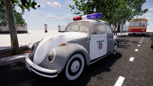 1980 Fusca Policia