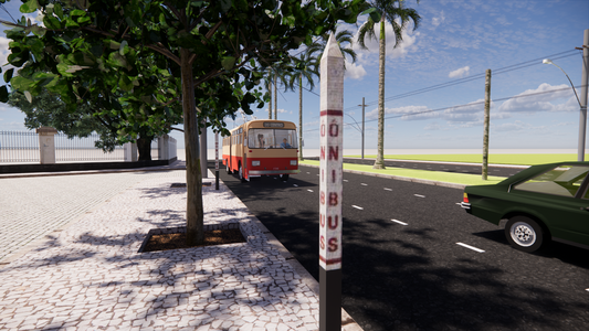 1980 Ponto de Onibus